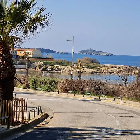 Lägenhet T2 Avec Parking Securise, A 300 M De La Plage, Climatisation Mobile - Fr-1-316-343 *